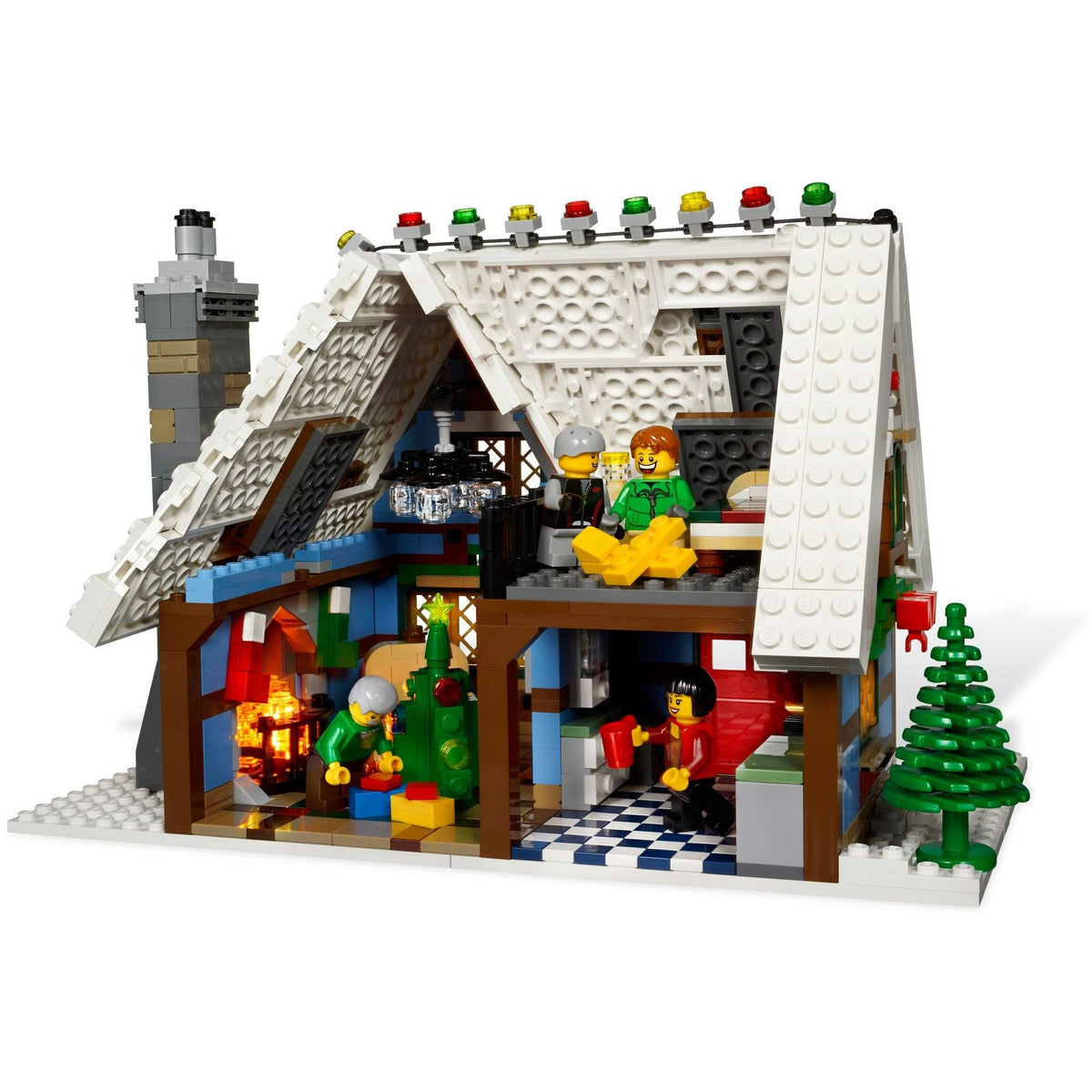 LEGO Creator Expert 10229 Winter Village Cottage cottage interior