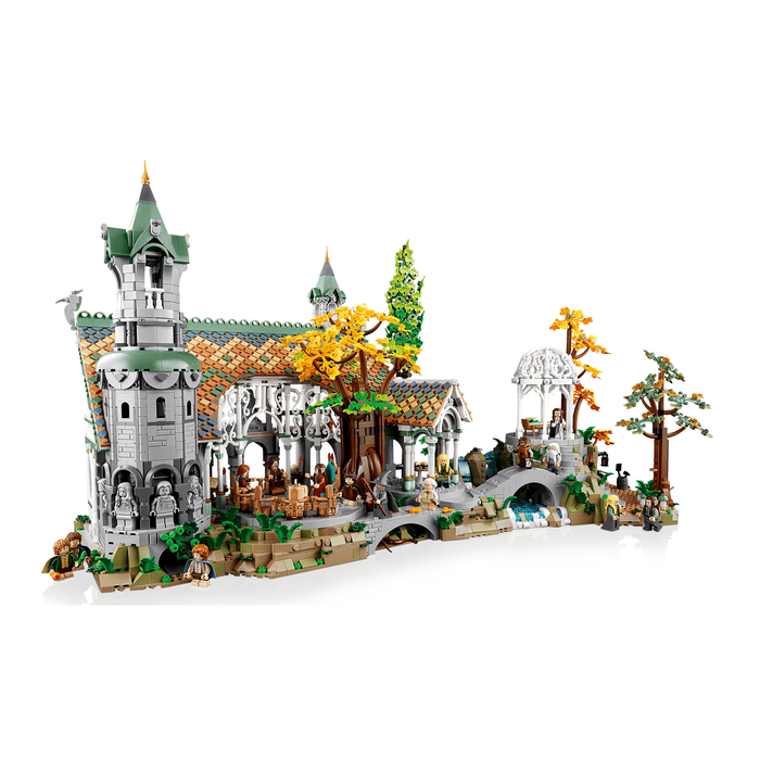 LEGO Icons 10316 The Lord of the Rings: Rivendell full model with minifigures