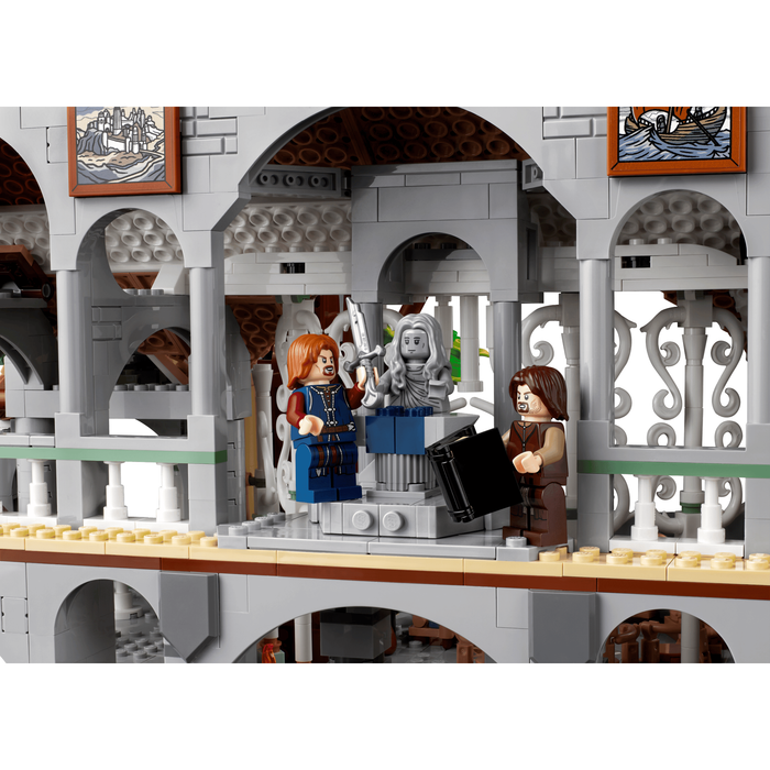 LEGO Icons 10316 The Lord of the Rings: Rivendell Council of Elrond with minifigures