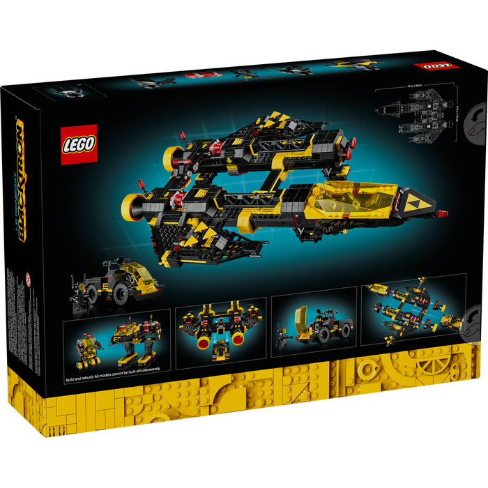 LEGO Icons 10355 Blacktron Renegade box back