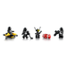 LEGO Icons 10355 Blacktron Renegade 3 Blacktron minifigures, droid and space speeder