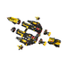 LEGO Icons 10355 Blacktron Renegade modular sections separated
