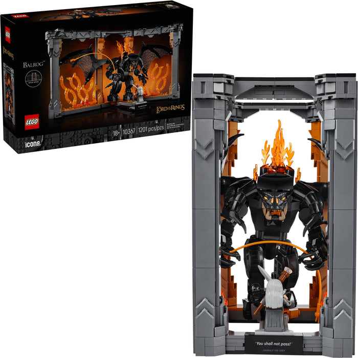 LEGO Icons 10367 The Lord of the Rings: Balrog Book Nook