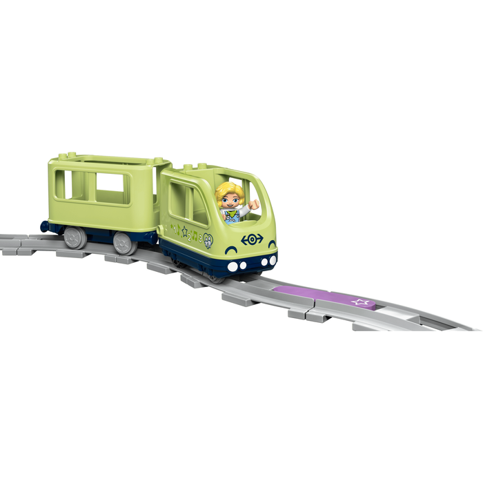 LEGO Duplo 10427 Interactive Adventure Train train on the track