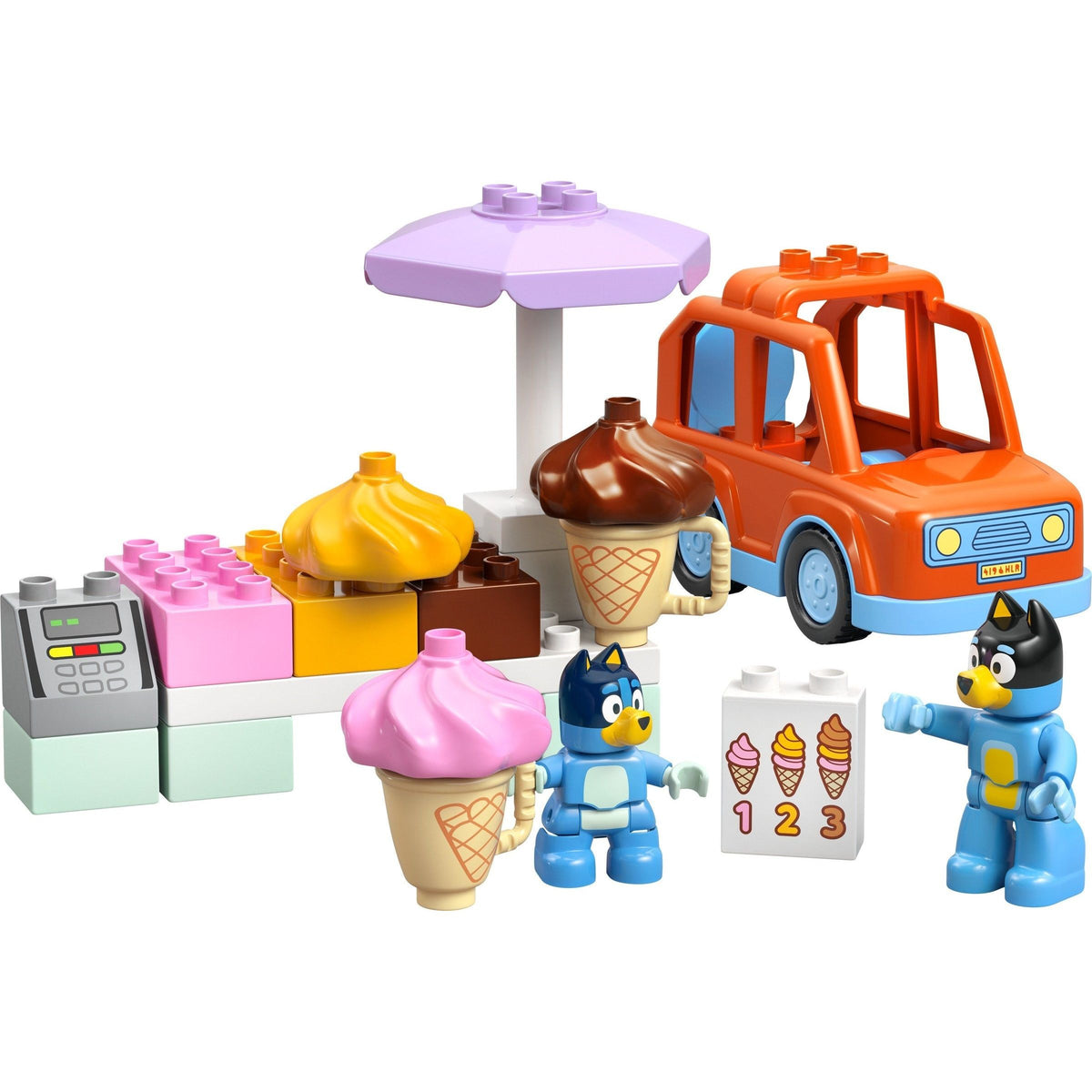 LEGO Duplo 10458 Ice Cream Trip with Bluey