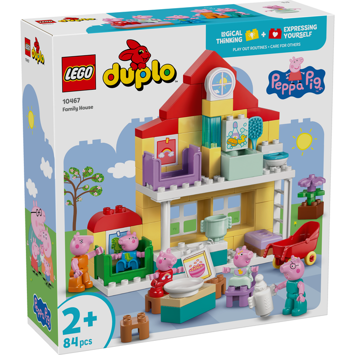 LEGO DUPLO Peppa Pig Family House 10467 | New 2026 Release