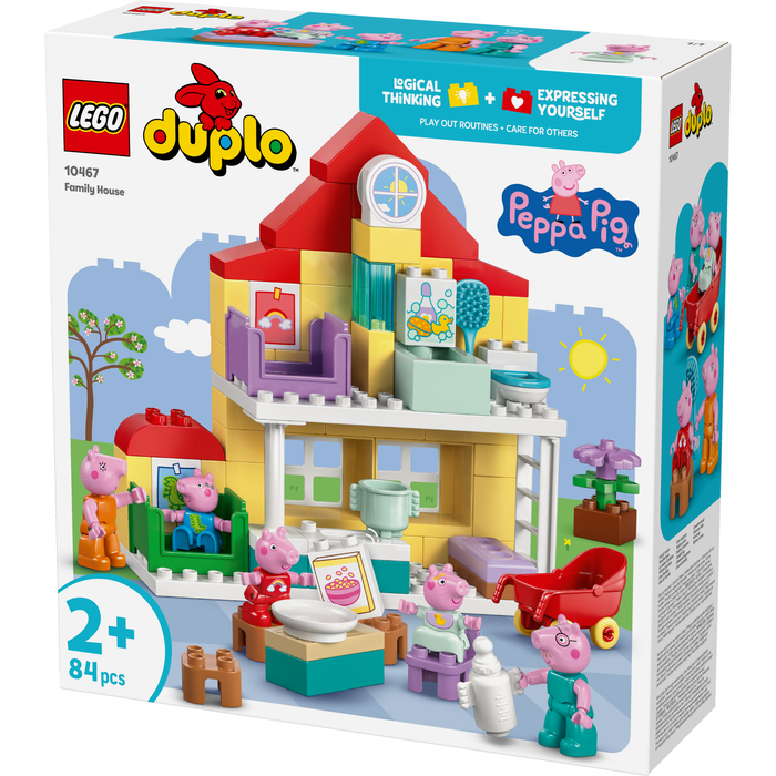 LEGO DUPLO Peppa Pig Family House 10467 | New 2026 Release