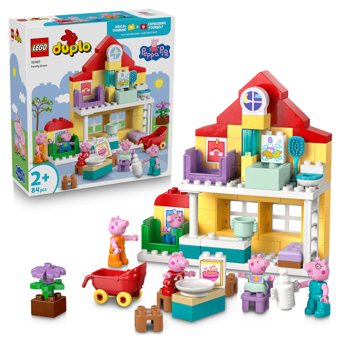 LEGO DUPLO Peppa Pig Family House 10467 | New 2026 Release