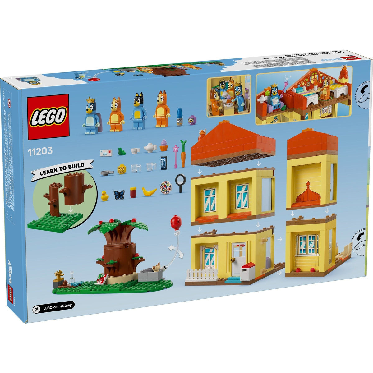 LEGO Bluey 11203 Bluey's Family House