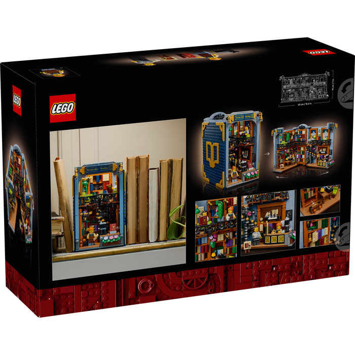 LEGO Icons 11379 Bookshop: Book Nook box back