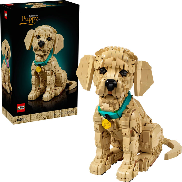 LEGO Icons 11384 Golden Retriever Puppy