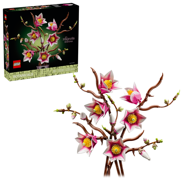 LEGO Magnolia Branches 11510 | Botanicals Home Decor Display