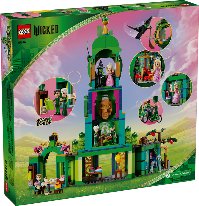 LEGO Welcome to Emerald City 75684 | Wicked Movie Exclusive Set