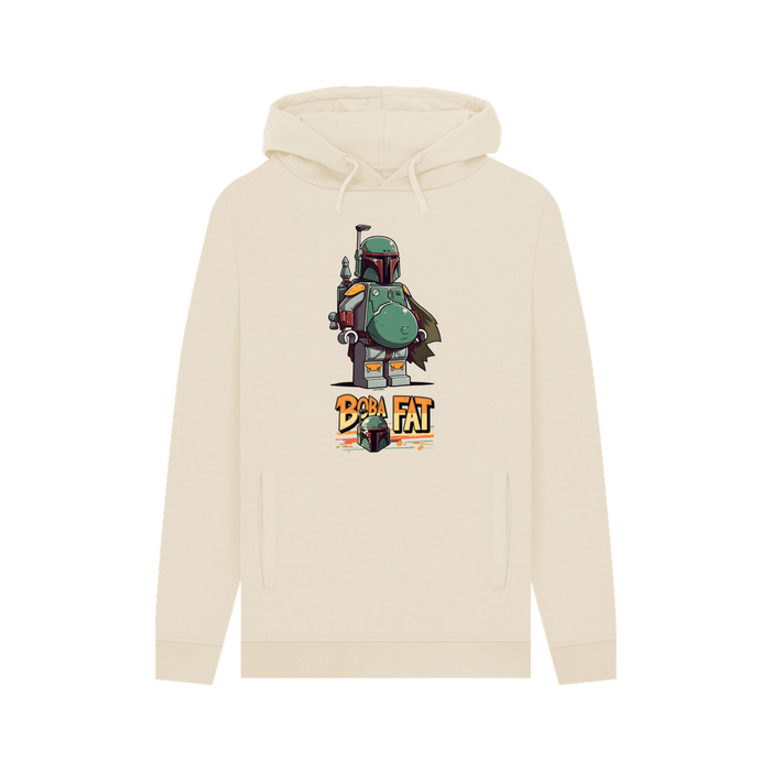 Oat Boba Fat - Exclusive Design Men's Organic Cotton Hoodie