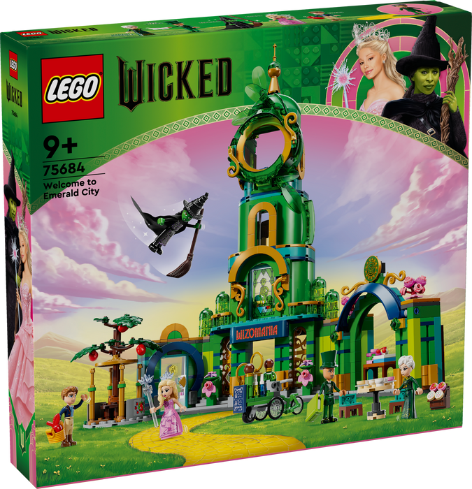 LEGO Welcome to Emerald City 75684 | Wicked Movie Exclusive Set