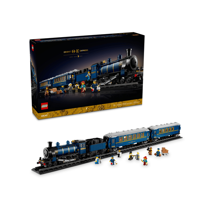 LEGO Ideas 21344 The Orient Express Train box front