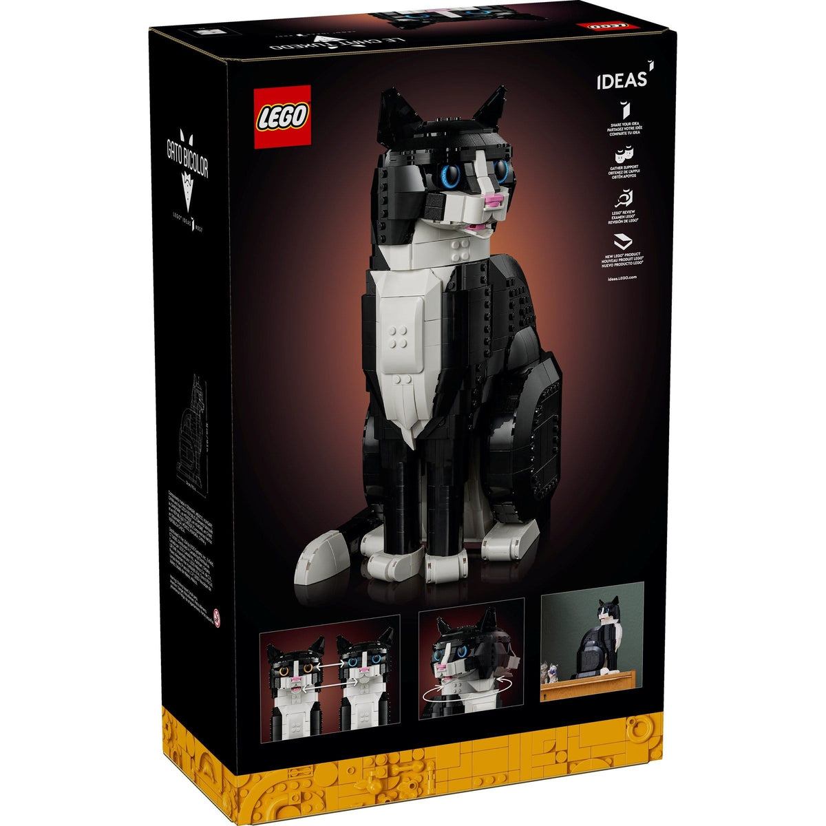 LEGO Ideas 21349 Tuxedo Cat