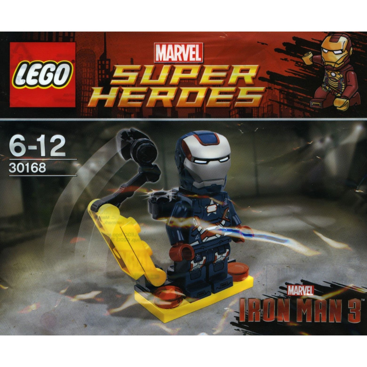LEGO Super Heroes 30168 Iron Patriot Gun Mounting System Polybag