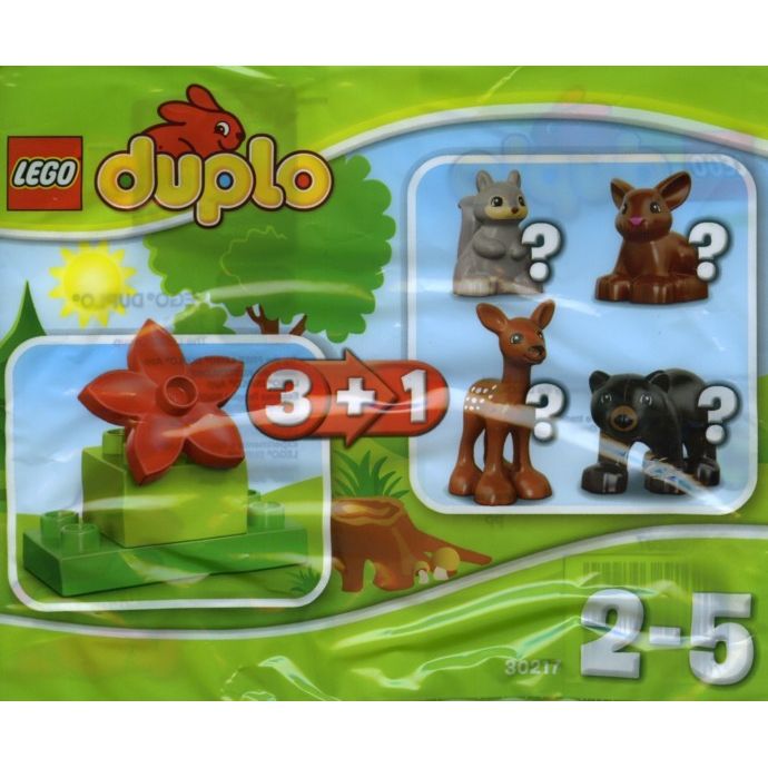 LEGO DUPLO 30217 Forest Animal Polybag (Random Bag)
