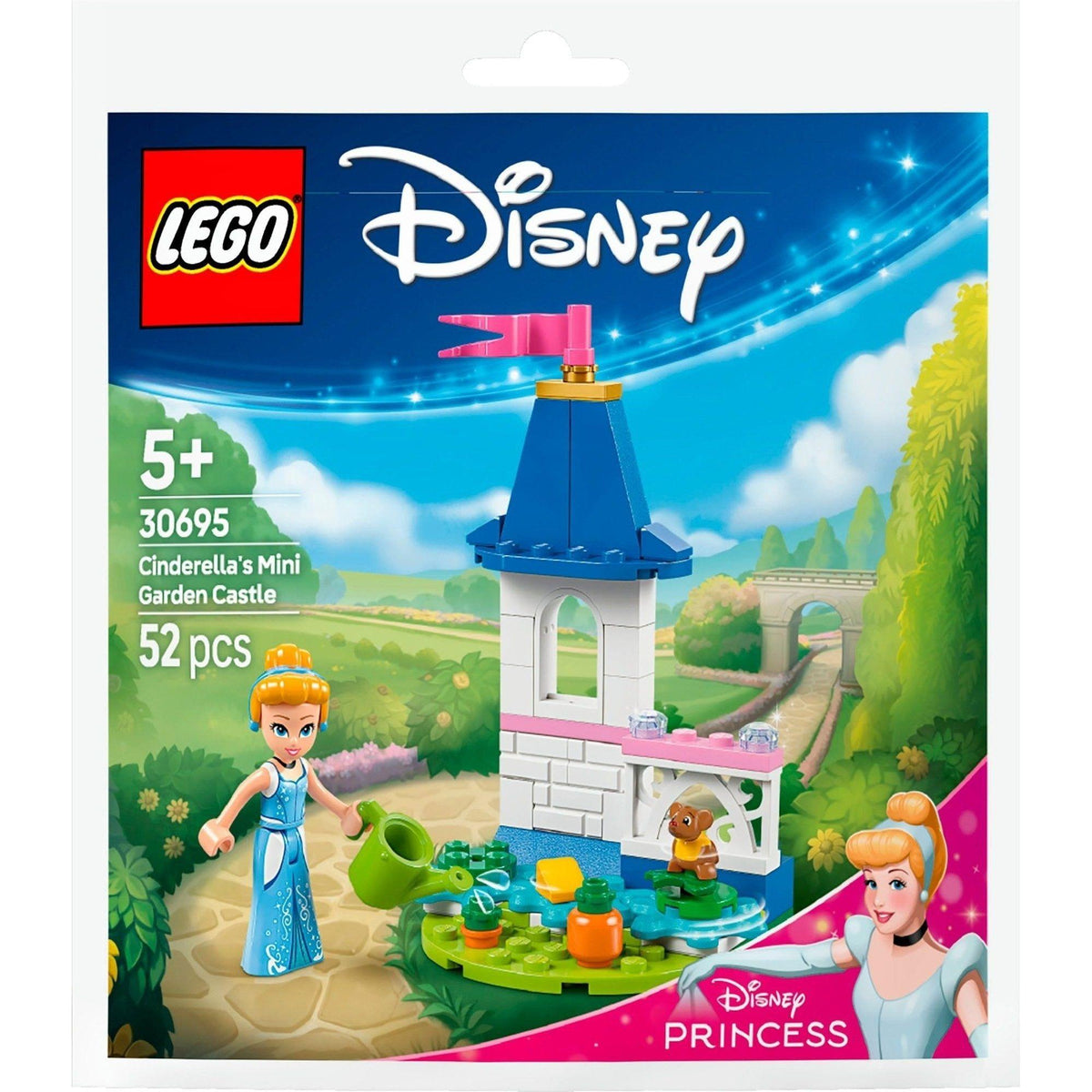 LEGO Disney 30695 Cinderella's Mini Garden Castle Recruitment Bag
