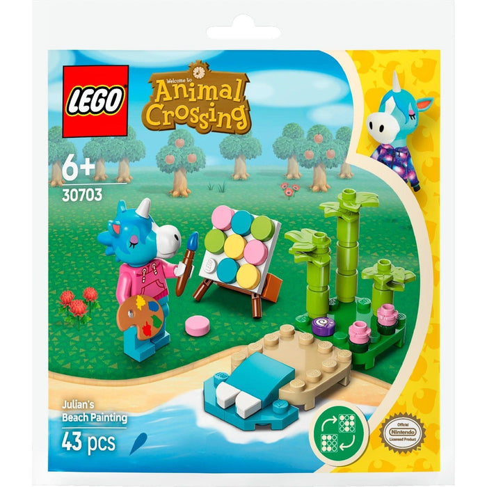 LEGO Animal Crossing 30703 Julian's Beach Painting Recruitment Bag