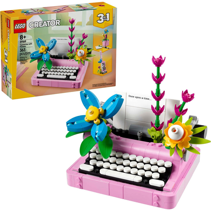 LEGO Creator 31169 Typewriter with Flowers 3 in 1 Set