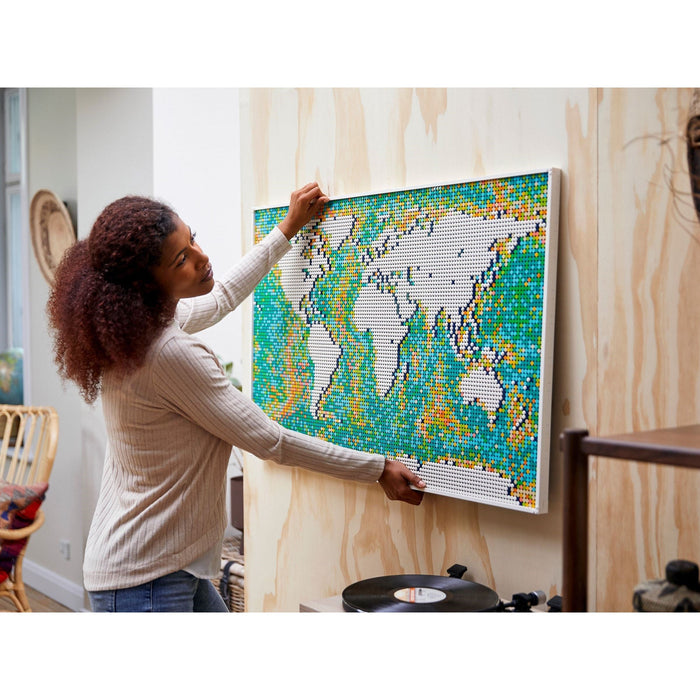 LEGO 31203 World Map - Largest LEGO Set Ever