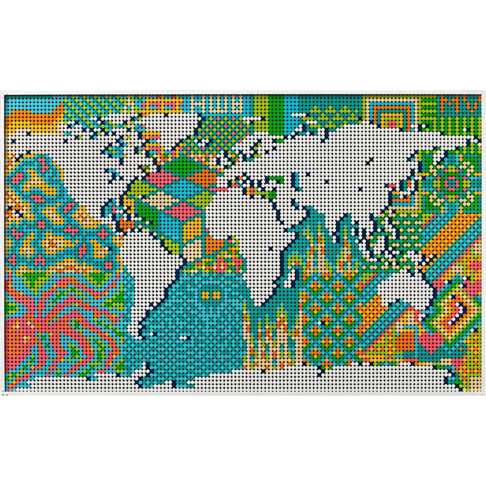 LEGO 31203 World Map - Largest LEGO Set Ever