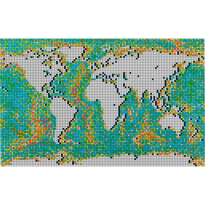 LEGO 31203 World Map - Largest LEGO Set Ever