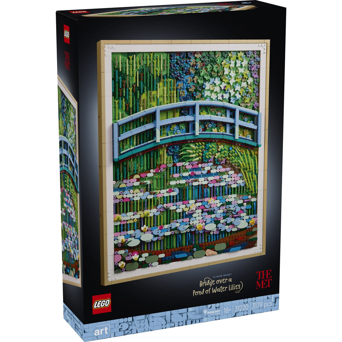 LEGO Art 31220 Claude Monet - Bridge over a Pond of Water Lilies