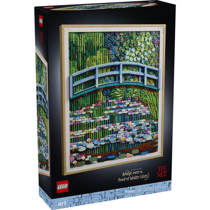 LEGO Art 31220 Claude Monet - Bridge over a Pond of Water Lilies