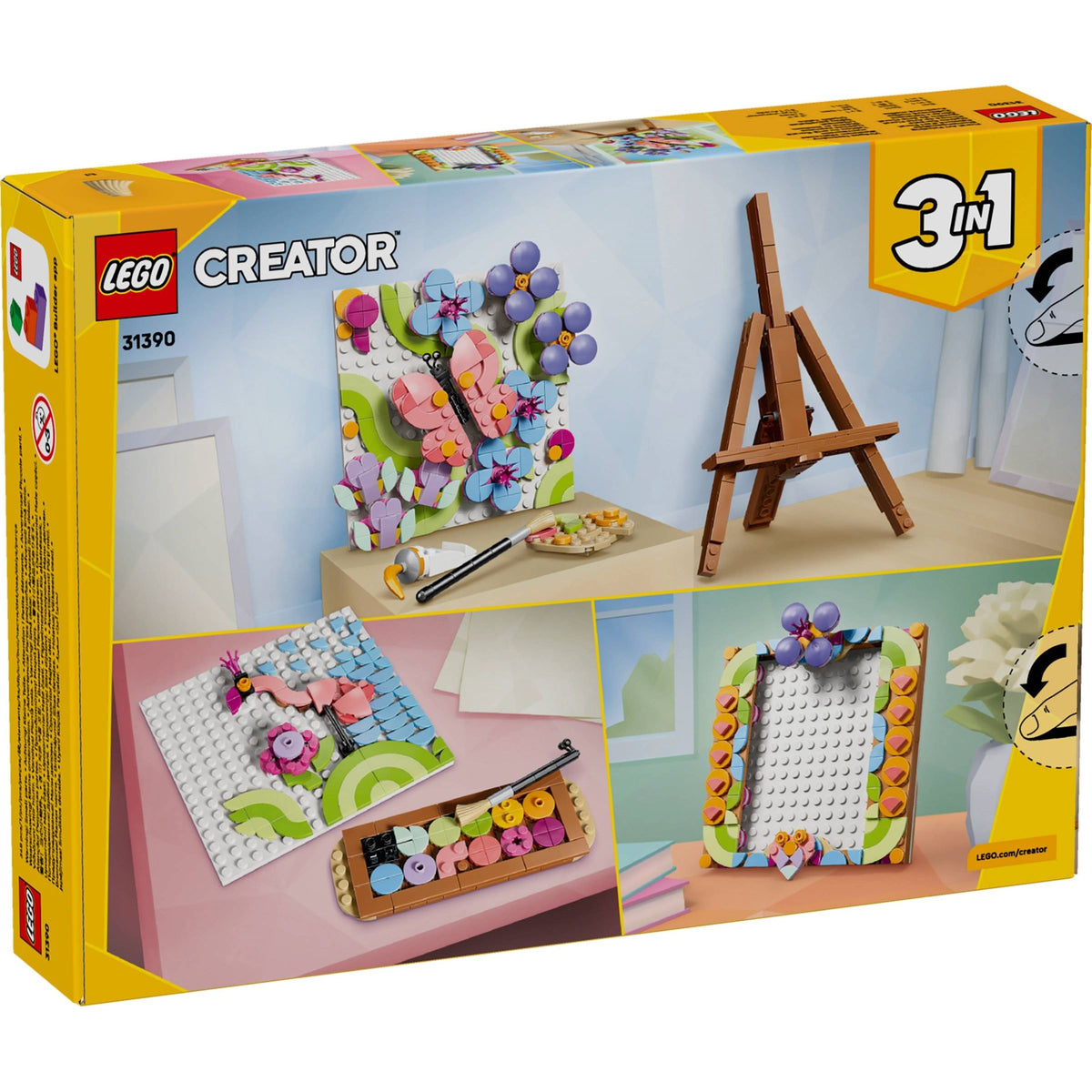 LEGO Creator 3-in-1 31390 Floral Art Decor Painting