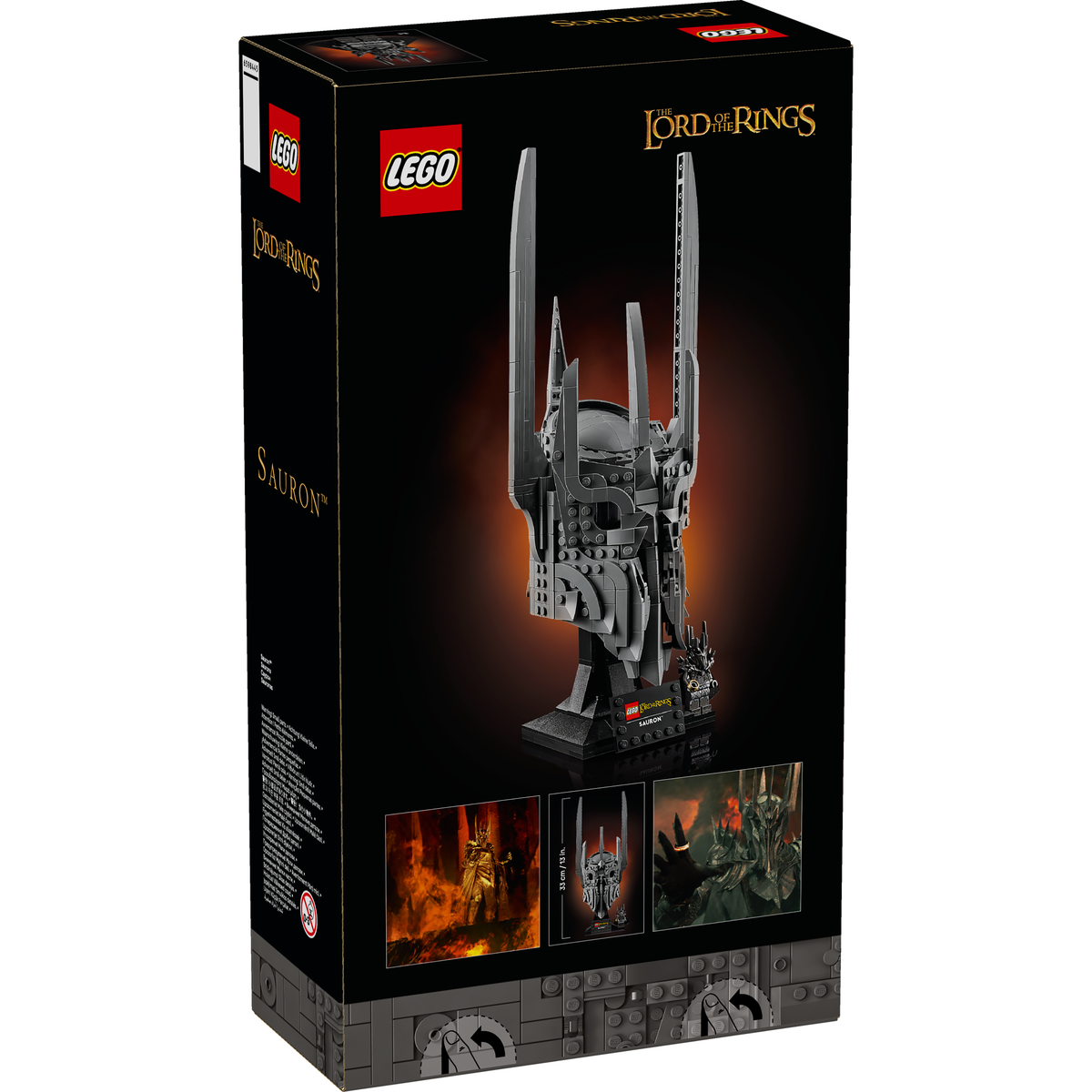 LEGO Icons 11373 Lord Of The Rings Sauron's Helmet