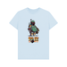 Sky Blue Boba Fat - Exclusive Design Men's Organic Cotton T-Shirt