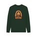 Evergreen Pizza The Hut - Exclusive Design Men's Organic Cotton Crew Neck Sweatshirt