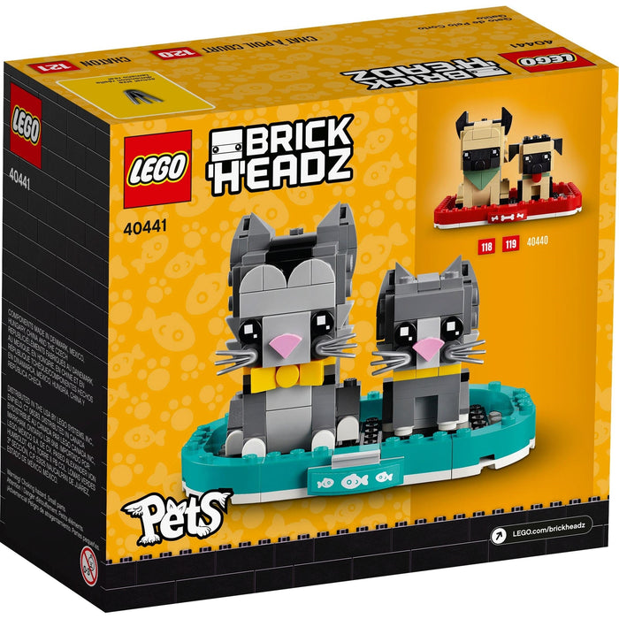 LEGO Brickheadz 40441 Shorthair Cats (Outlet)