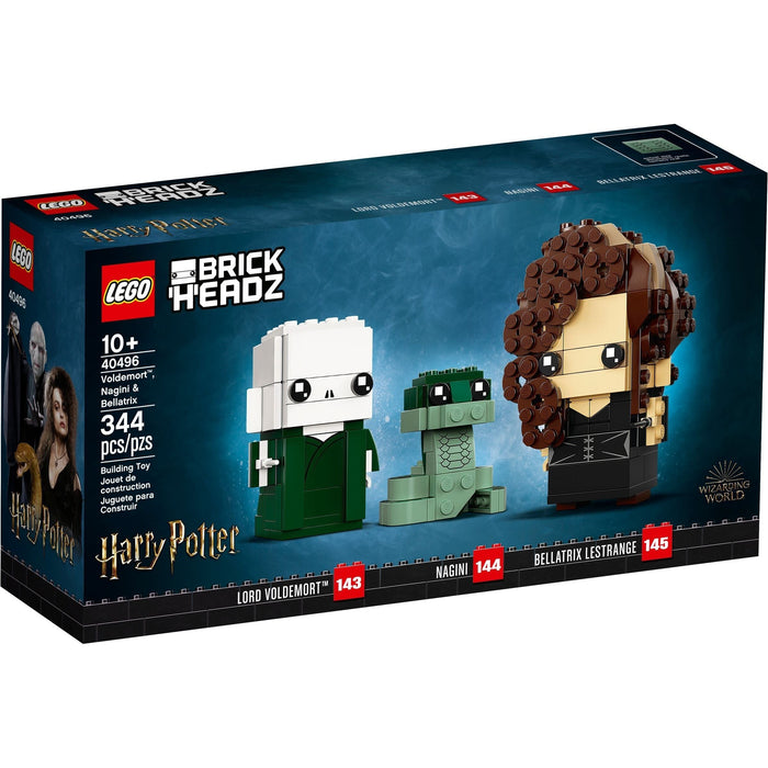 LEGO Harry Potter Brickheadz 40496 Voldemort, Nagini & Bellatrix