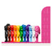 LEGO 40516 Everyone Is Awesome side view showing minifigure hairpieces