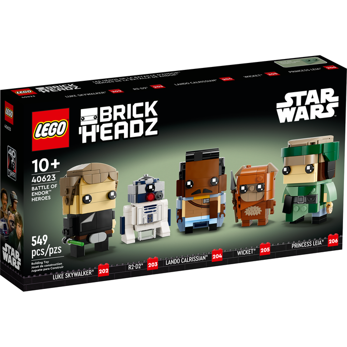 LEGO Brickheadz 40623 Battle of Endor Heroes box front