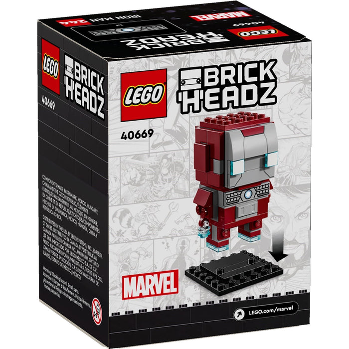 LEGO Brickheadz 40669 Marvel Super Heroes Iron Man MK5