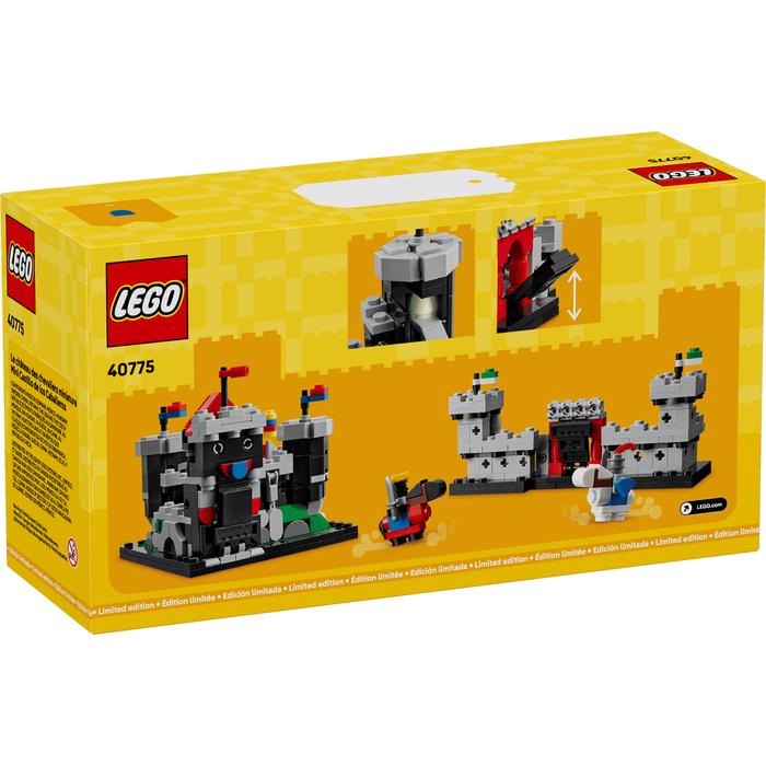 LEGO Promotional 40775 Mini Knight's Castle box back