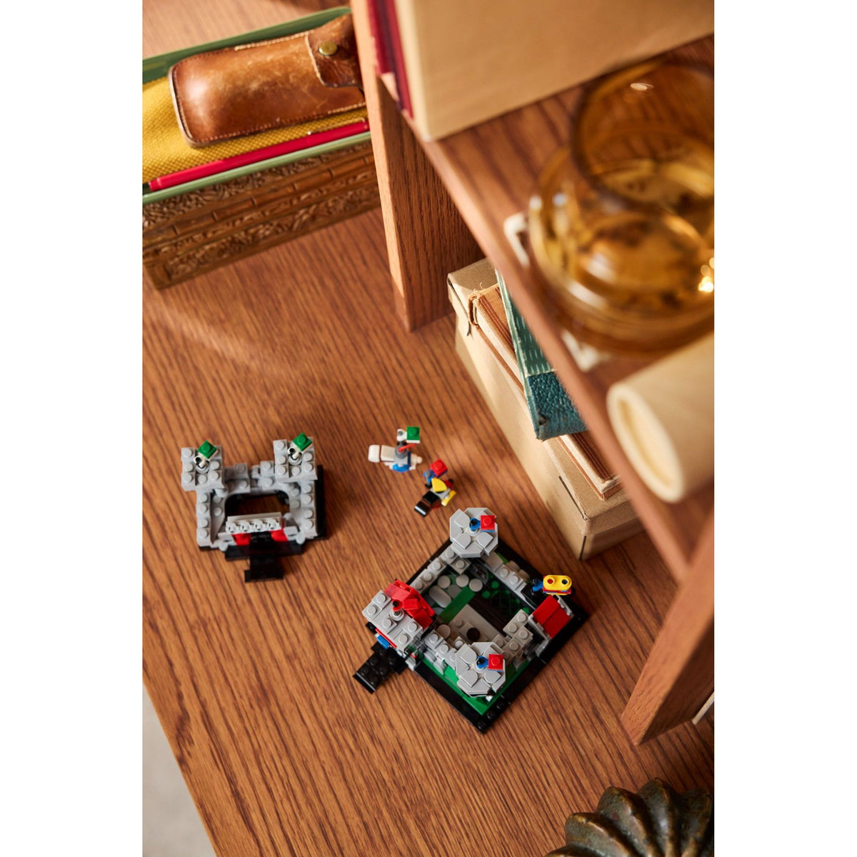 LEGO Promotional 40775 Mini Knight's Castle displayed on a shelf