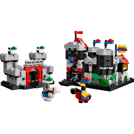 LEGO Promotional 40775 Mini Knight's Castle built micro castles with knights on horseback