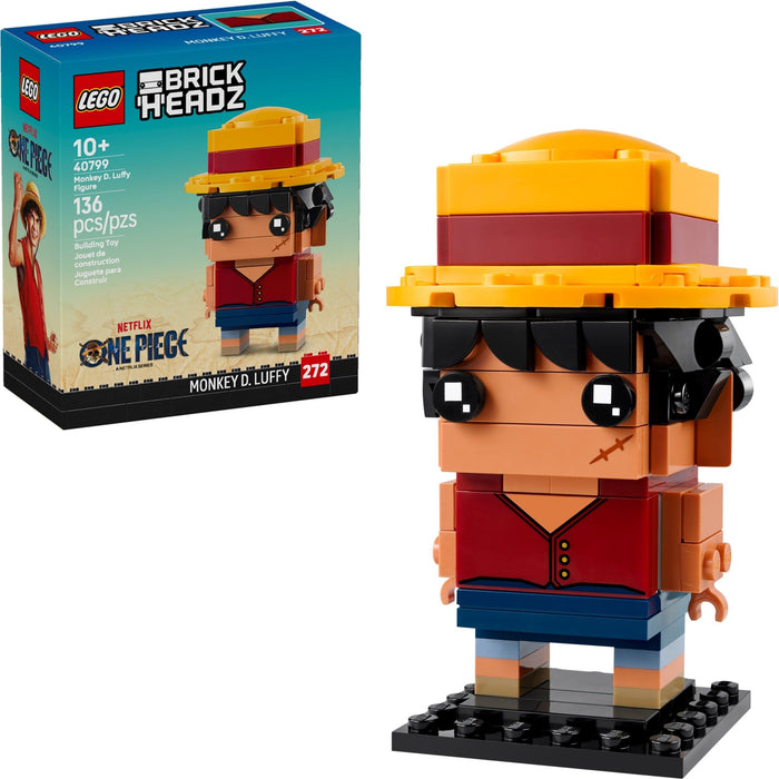 LEGO 40799 Monkey D. Luffy BrickHeadz | Retired One Piece Set