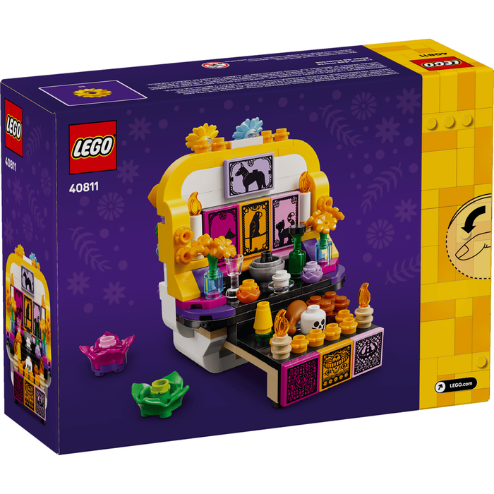 LEGO Seasonal 40811 Altar of the Dead box back