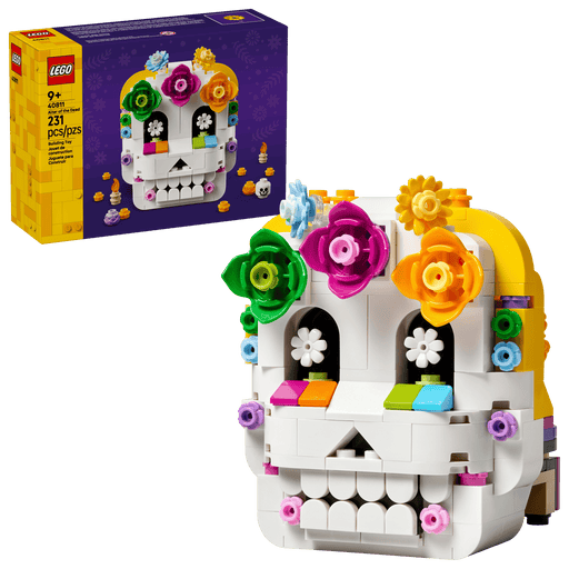 LEGO Seasonal 40811 Altar of the Dead box front with the built model