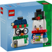 LEGO Seasonal 40812 Snowman Ornaments box back