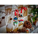 LEGO Seasonal 40812 Snowman Ornaments displayed on a Christmas tree