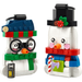 LEGO Seasonal 40812 Snowman Ornaments adult and child snowman ornaments