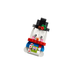 LEGO Seasonal 40812 Snowman Ornaments snowmen hanging as tree ornaments